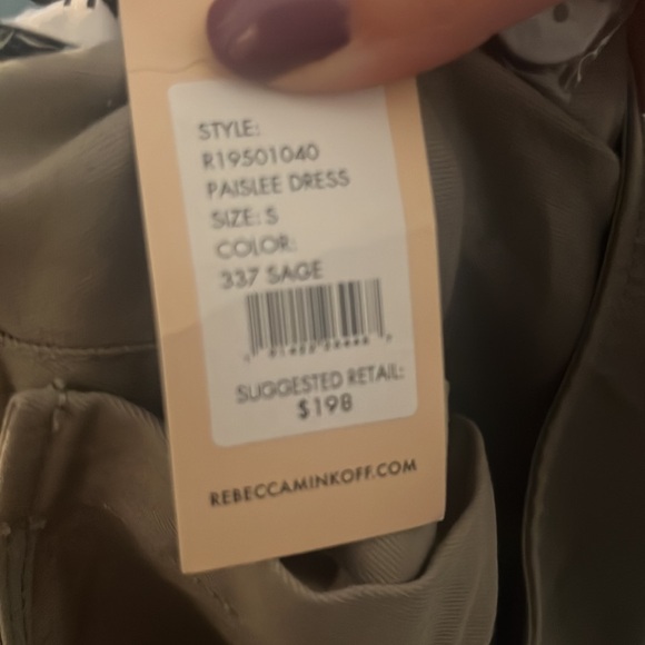 SOLD NWT Rebecca Minkoff Paislee Dress - Picture 8 of 9